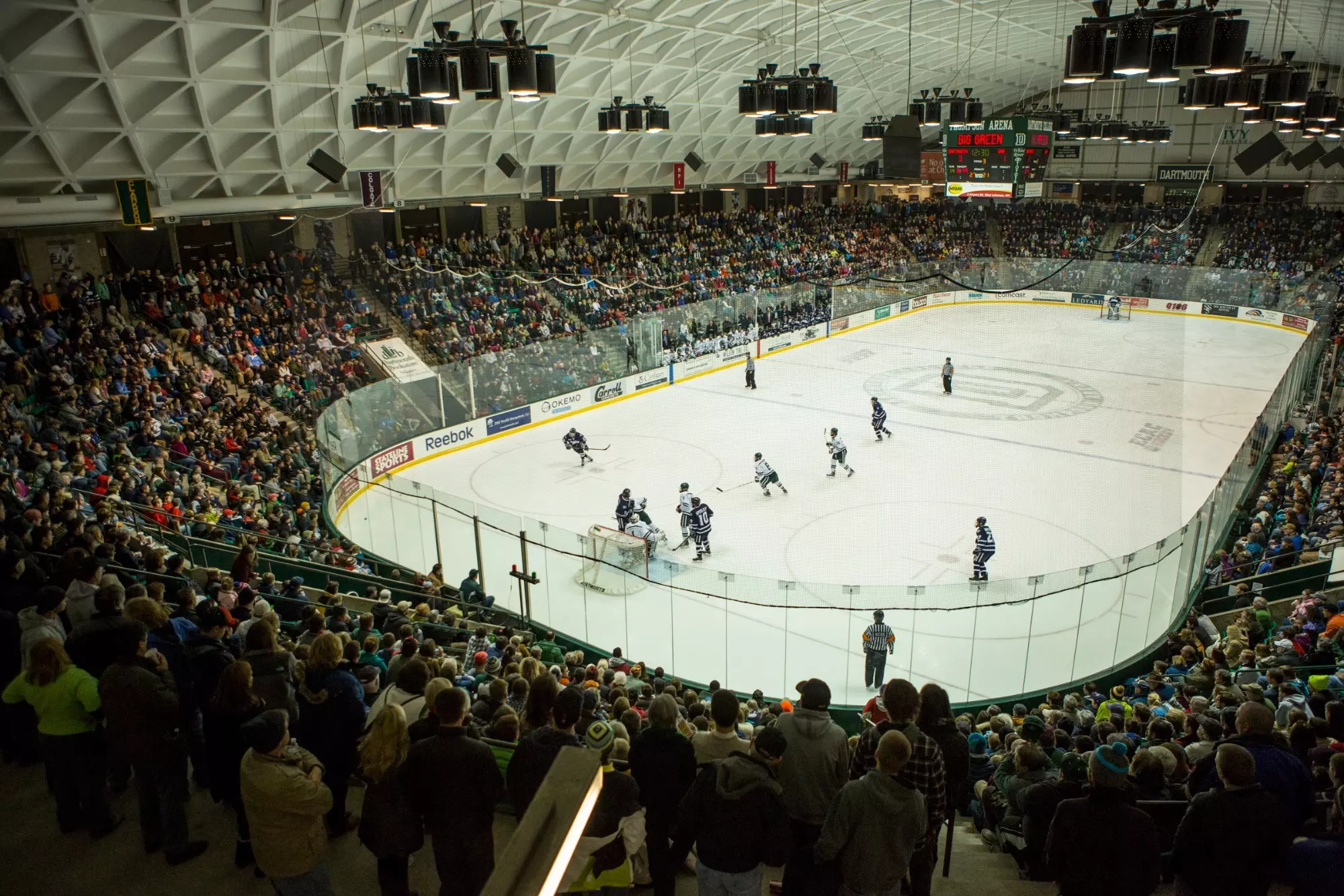 Thompson Arena filled against UNH