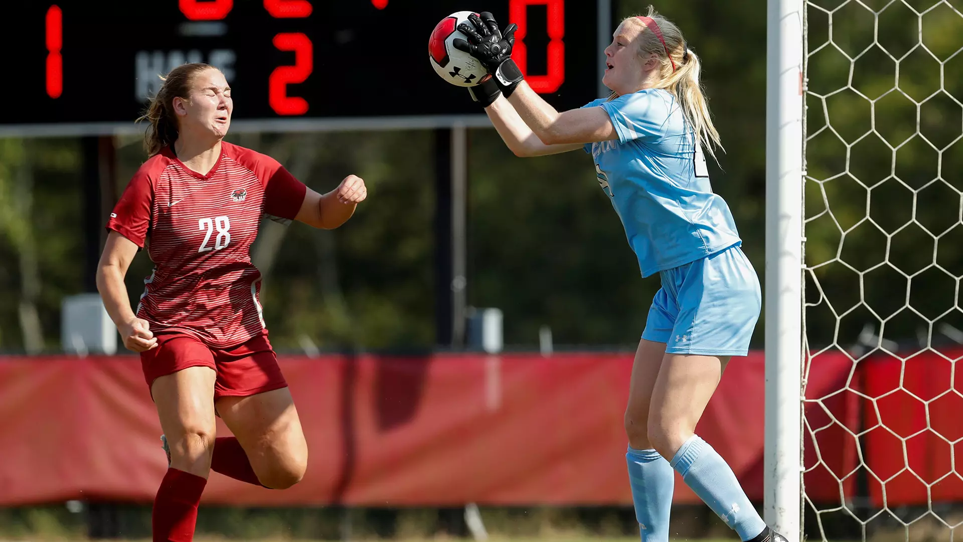 mary grace bunch goalie save