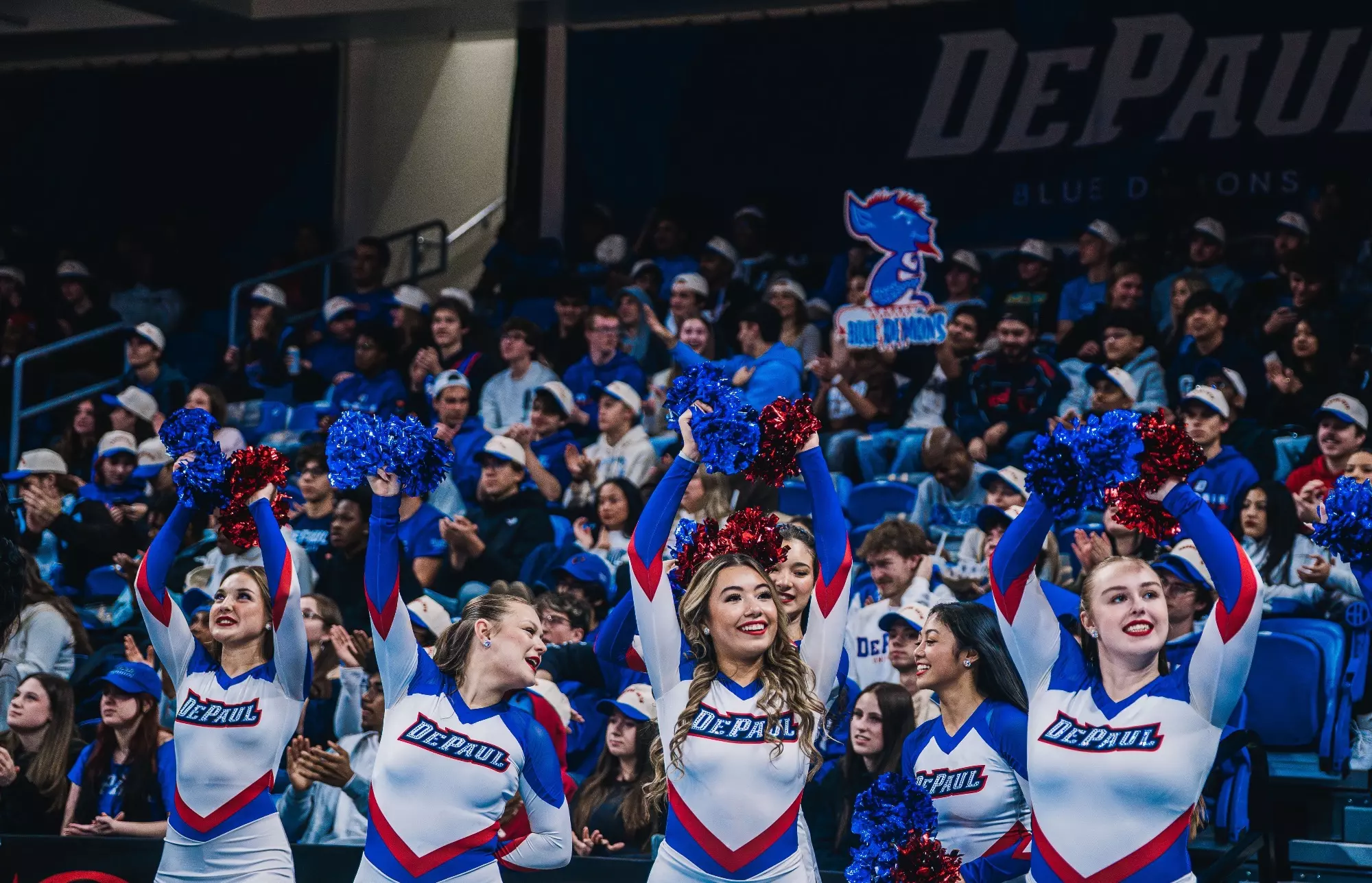 Dance Team at Men's Basketball game