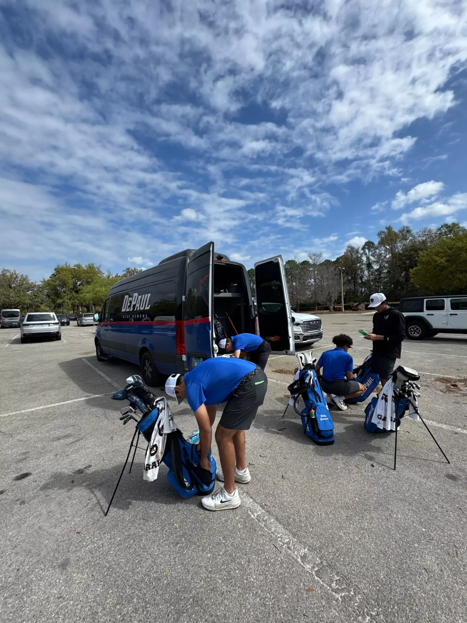 depaul golf van