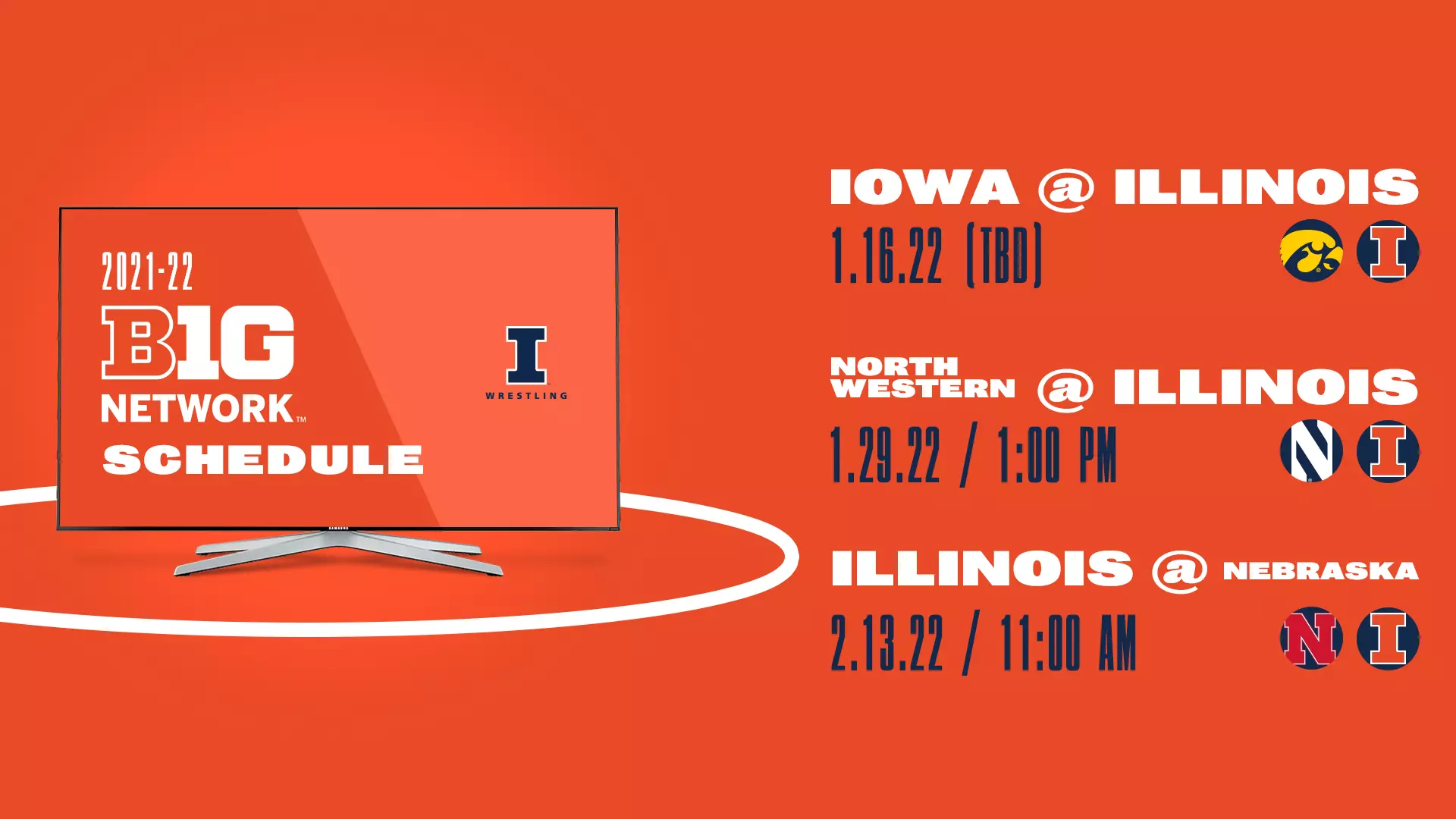 Big Ten Network Announces 2021-22 Wrestling TV Schedule - University of Illinois Athletics big-ten-network-announces-2021-22-wrestling-tv-schedule-university-of-illinois-athletics