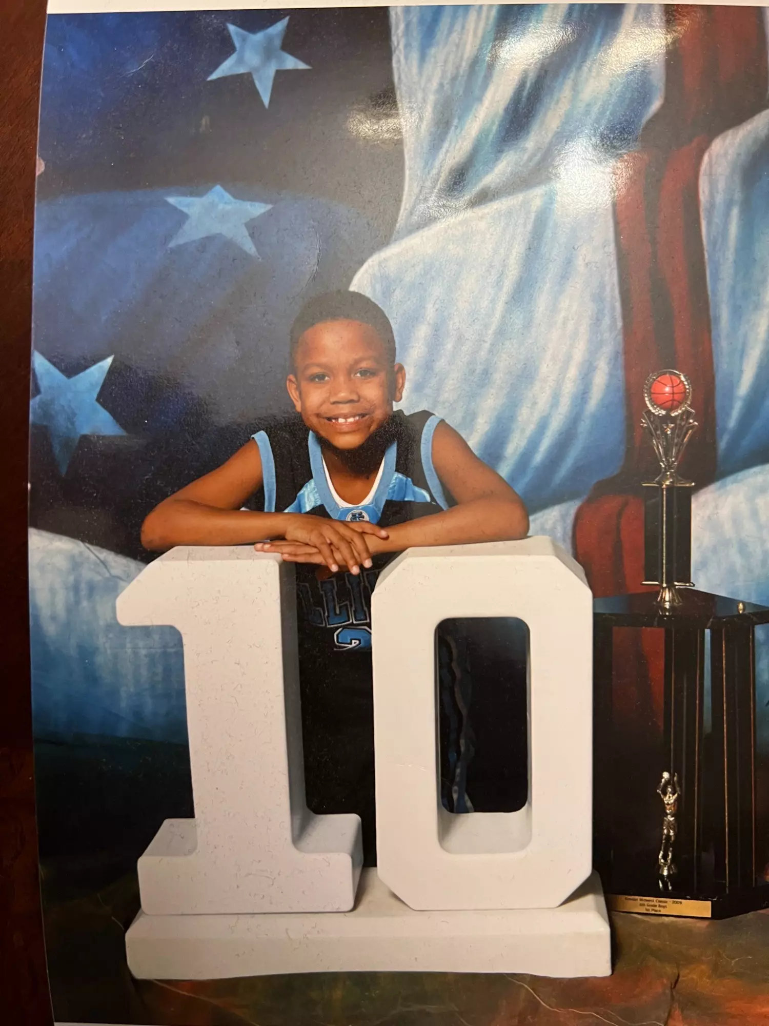 Justin Harmon youth basketball 3