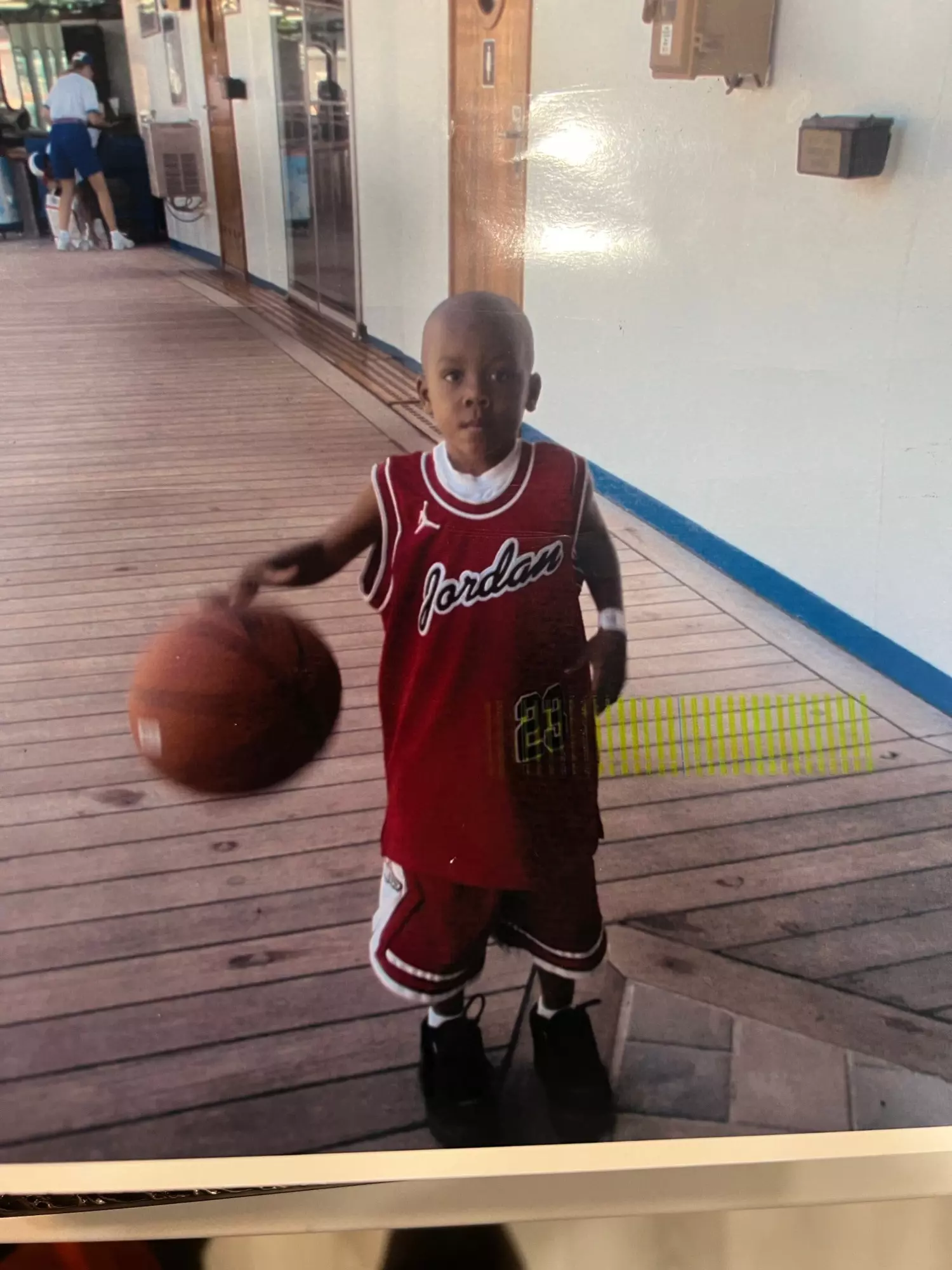 Justin Harmon youth basketball