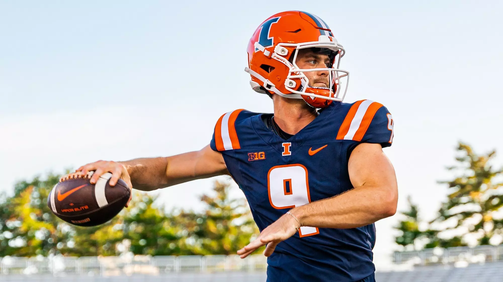 Luke Altmyer - 2024 - Football - University of Illinois Athletics