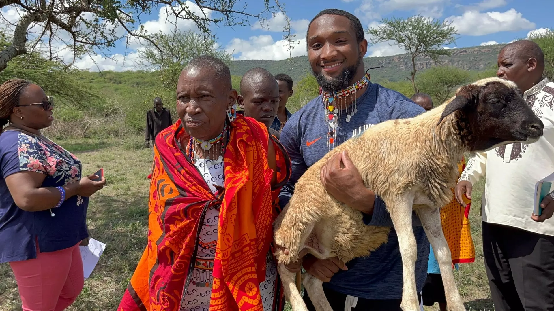 Isaiah Williams captain feature - Africa mission trip 2