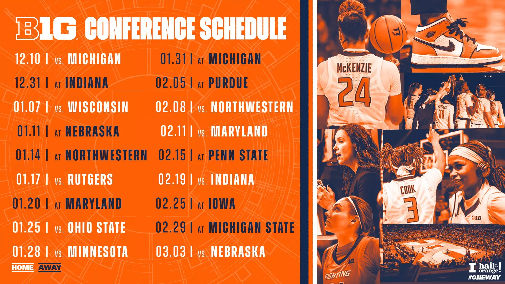 Big Ten Women's Basketball Schedule Released - University of Illinois Athletics big-ten-women-s-basketball-schedule-released-university-of-illinois-athletics