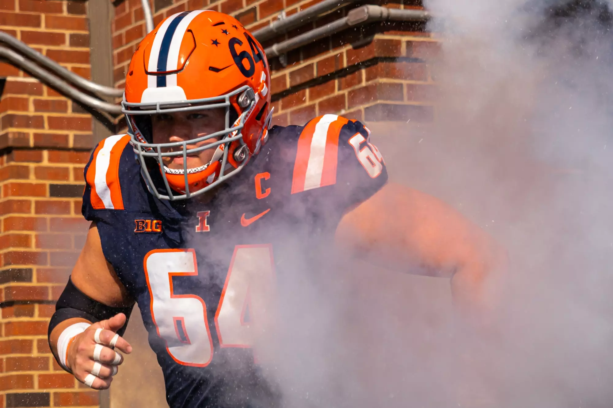 CHAMPAIGN, IL - October 12, 2024 - Photos taken before the match between the Purdue Boilermakers and the Illinois Fighting Illini at Memorial Stadium in Champaign,IL. (Photo By Kevin Snyder/Illinois Athletics)