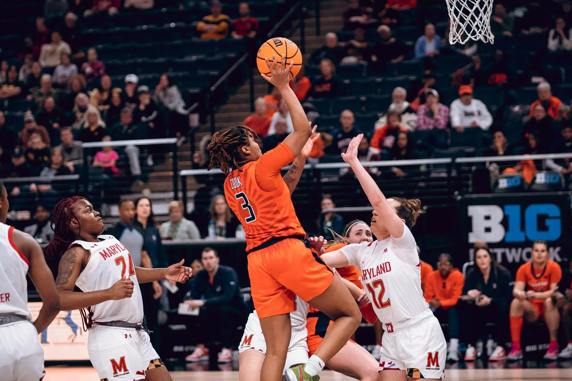Illinois Fighting Illini WBB - vs Maryland (BTT)
