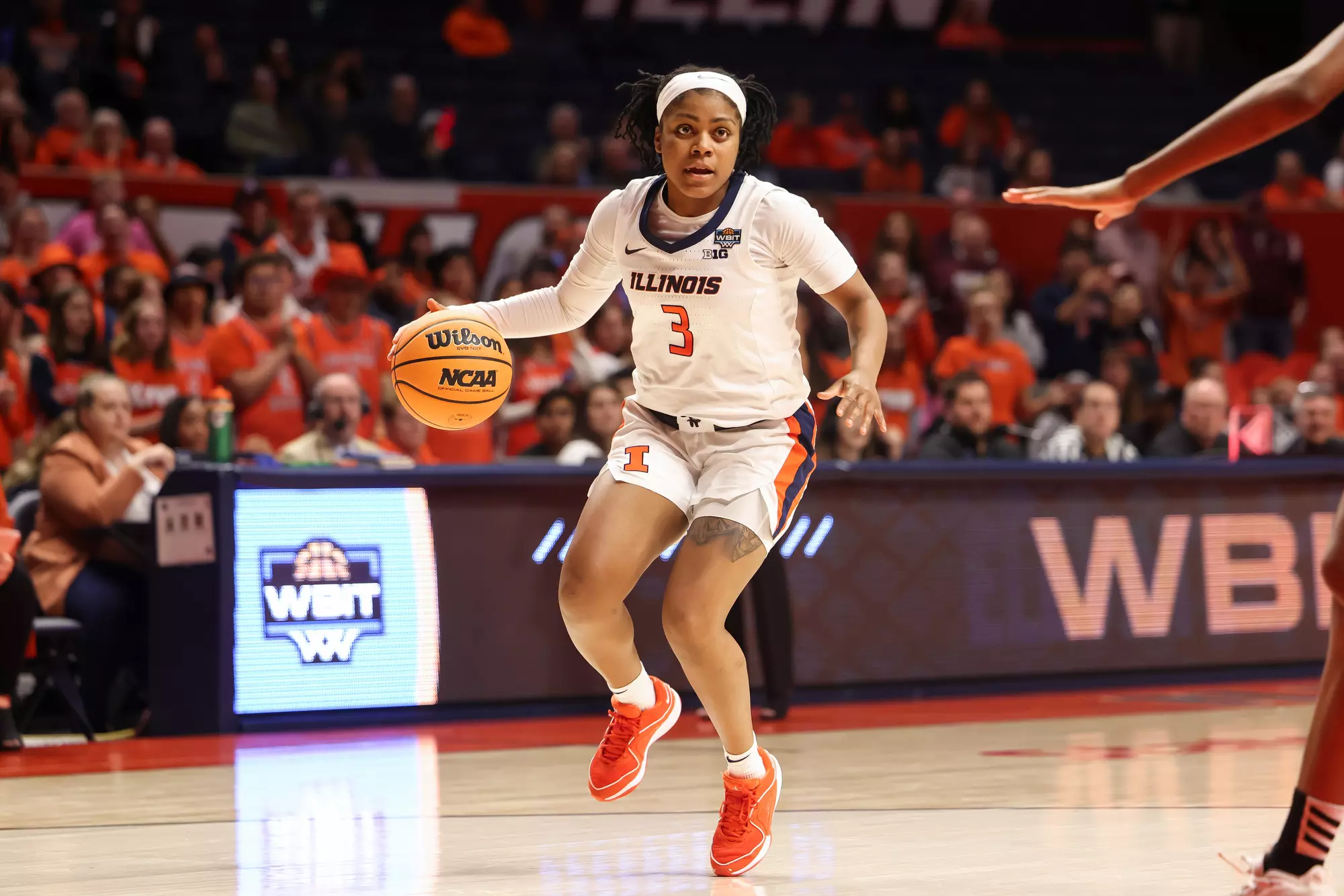 CHAMPAIGN, IL - March 21, 2024 - Photos taken during the game between the Missouri State Lady Bears and the Illinois Fighting Illini at State Farm Center in Champaign, IL. (Photo By Jenny Butler /Illini Athletics)