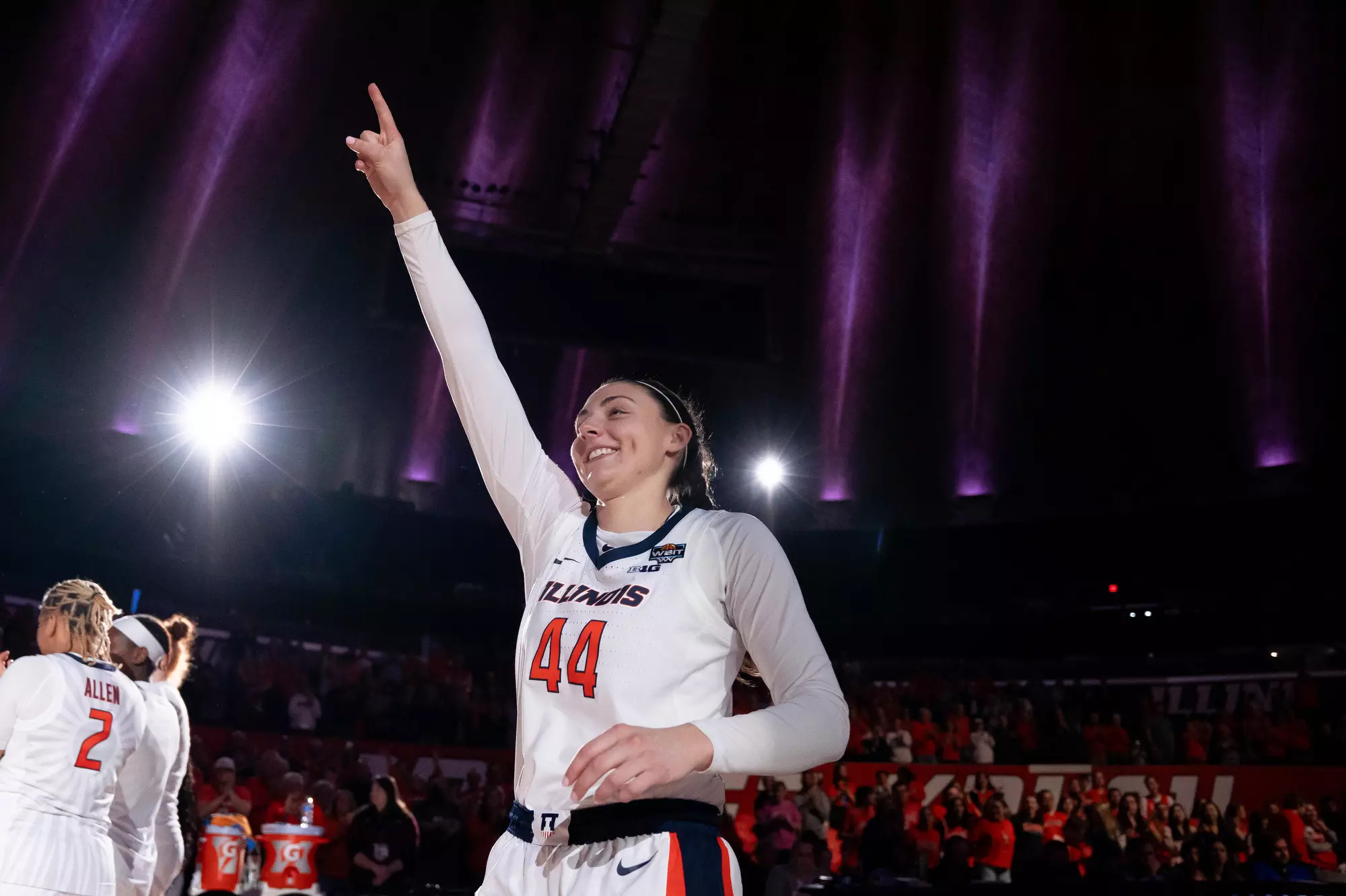 CHAMPAIGN, IL - March 24, 2024 - Photos taken before the game between the Stony Brook Seawolves and the Illinois Fighting Illini at State Farm Center in Champaign, IL. (Photo By Madison Dabrowski/Illinois Athletics)