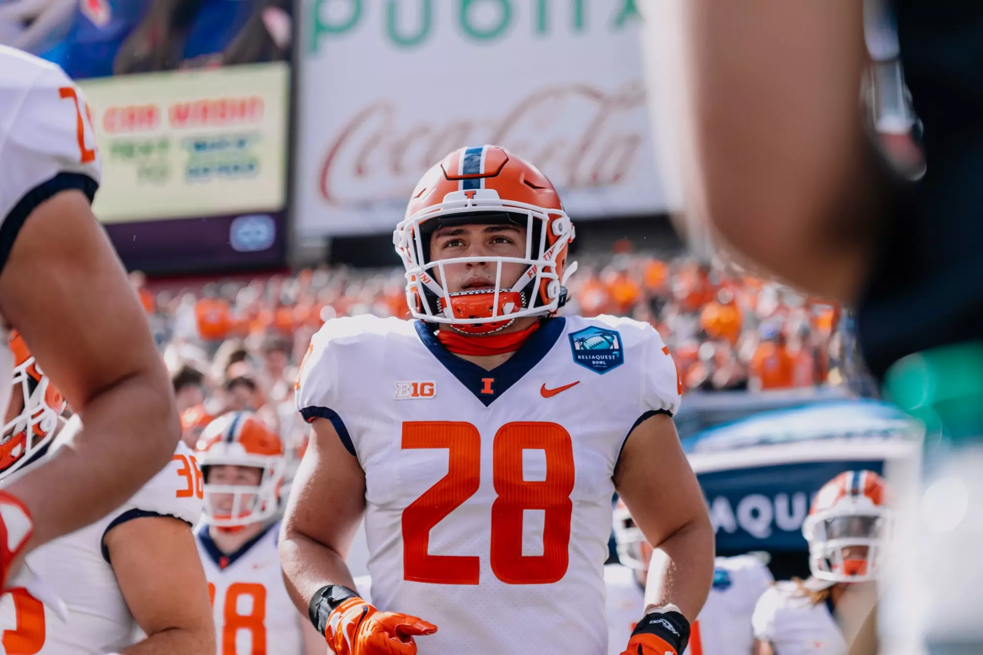 Dylan Rosiek (28)
Illinois Fighting Illini Football vs. Mississippi State