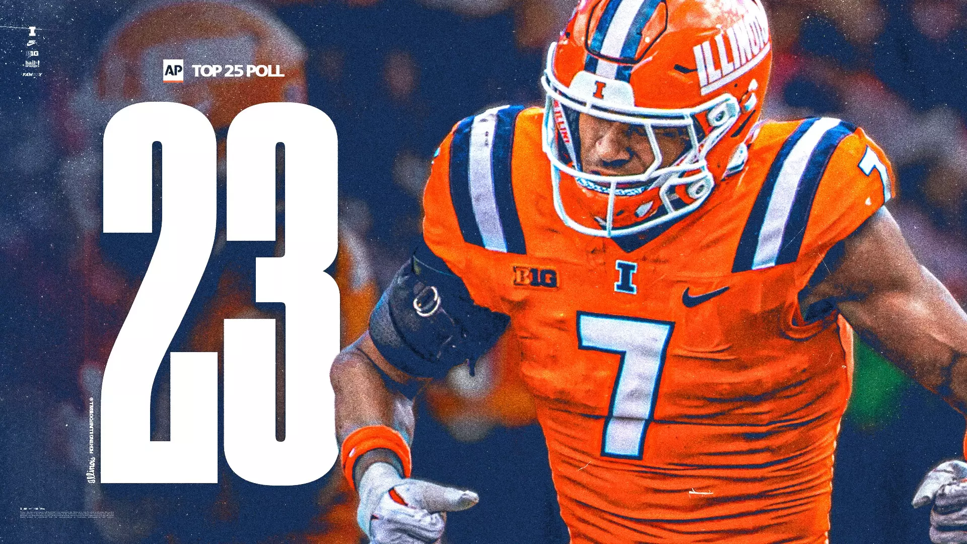 Illinois Luchando Contra La Bandera De Illini Con Poste CoLG | Envío Gratis - Foto 6