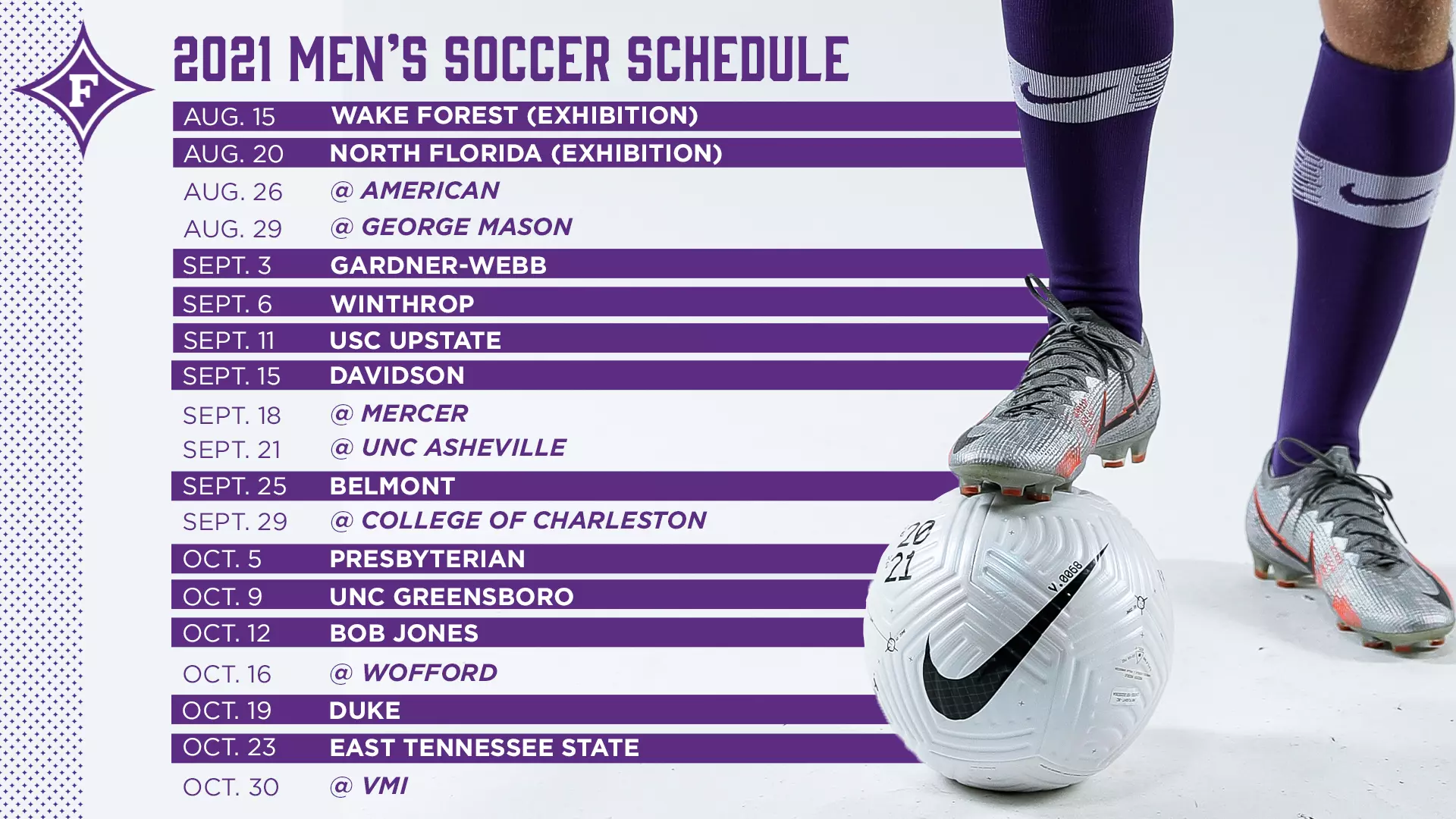 Furman Men's Soccer Unveils 2021 Schedule - Furman University furman-men-s-soccer-unveils-2021-schedule-furman-university