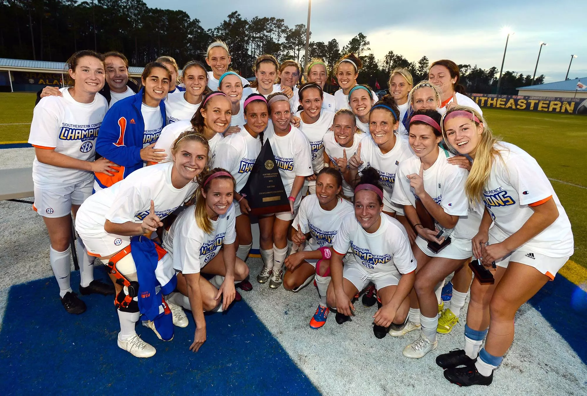 2012 SEC Soccer Tournament champions