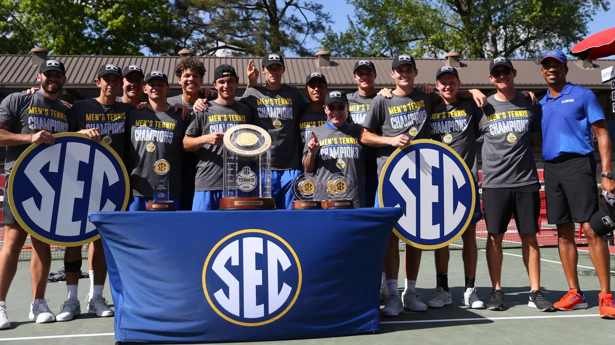 Florida swept 2022 SEC regular-season and tournament men's tennis titles