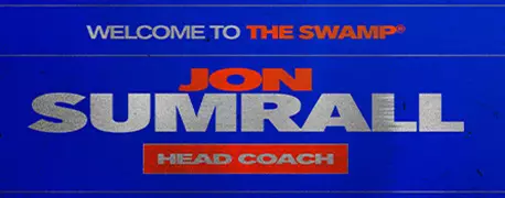 Welcome to The Swamp Jon Sumrall Head Caoch