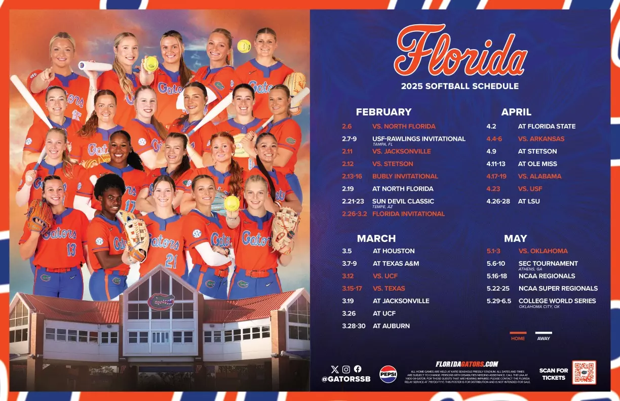 2025 Softball Poster