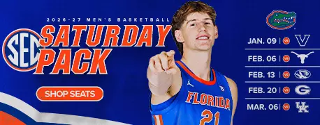 Men's Basketball SEC Saturday Pack | 5 Games | Shop Seats