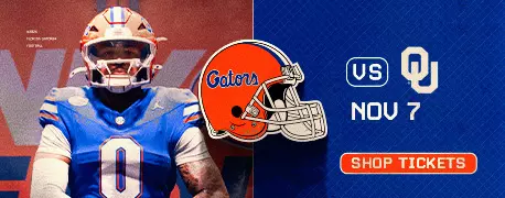 Gators vs Oklahoma Nov 7 Ben Hill Griffin Stadium Shop Tickets