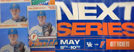 Florida Baseball Next Series May 8-10 vs Kentucky | Get Tickets