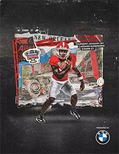 25FB Game Program - Sugar Bowl