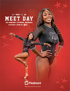 26GYM Meet Program vs. Auburn