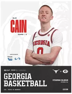 26MBB Game Program - Texas