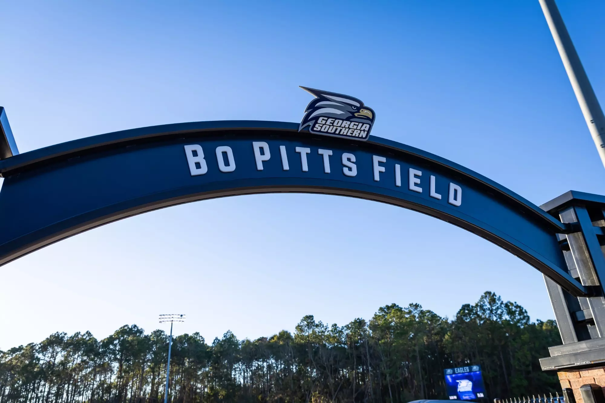 Stock during the NCAA women’s soccer match between Georgia Southern and South Alabama at Bo Pitts Field on October 18, 2024 in Statesboro, Georgia. (Photograph by AJ Henderson / Georgia Southern Athletics)