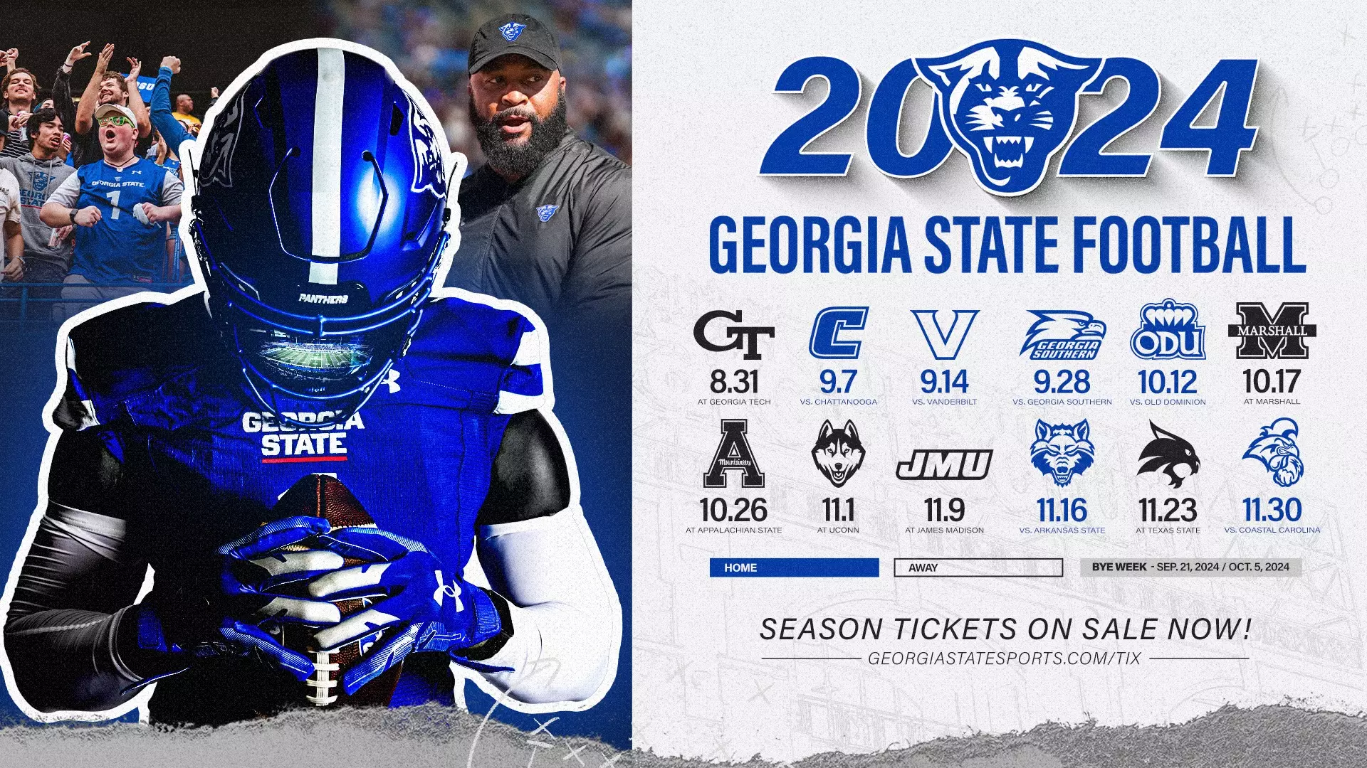 The 2024 Football Schedule is Out! - Georgia State University