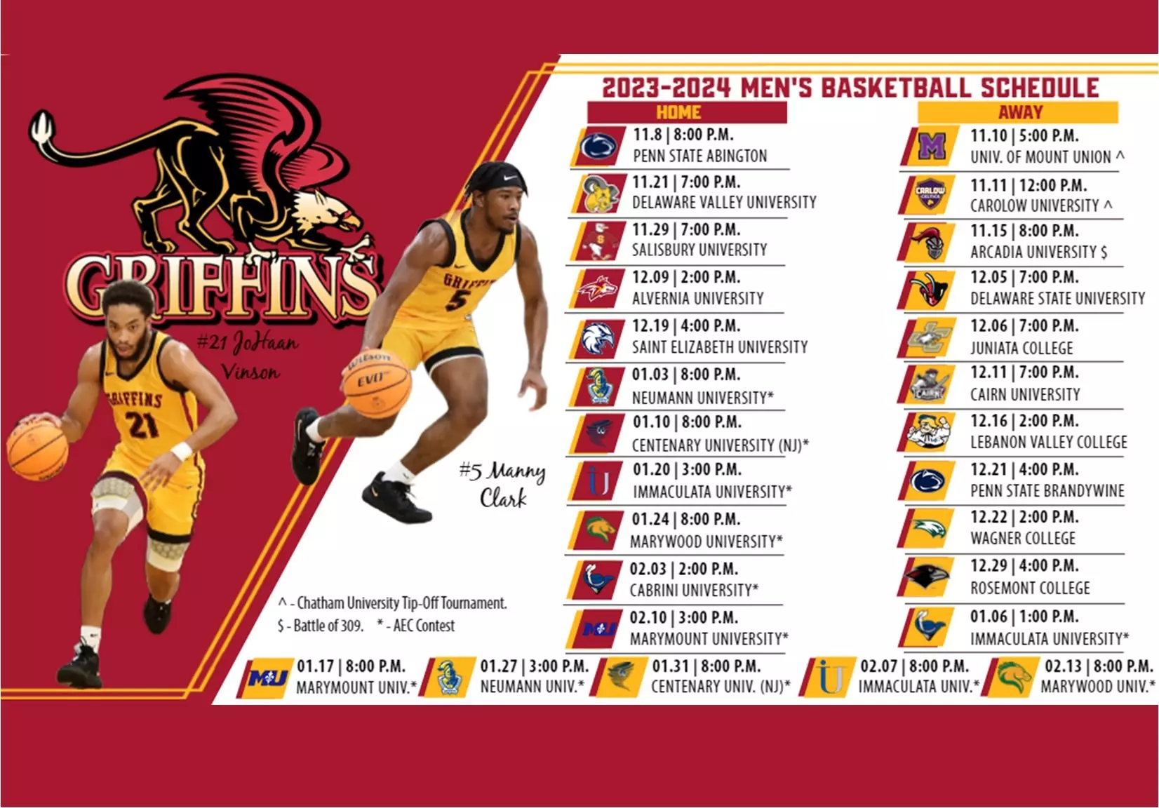 Coach Baron Reveals 2023-2024 Men's Basketball Schedule - Gwynedd Mercy University Athletics coach-baron-reveals-2023-2024-men-s-basketball-schedule-gwynedd-mercy-university-athletics