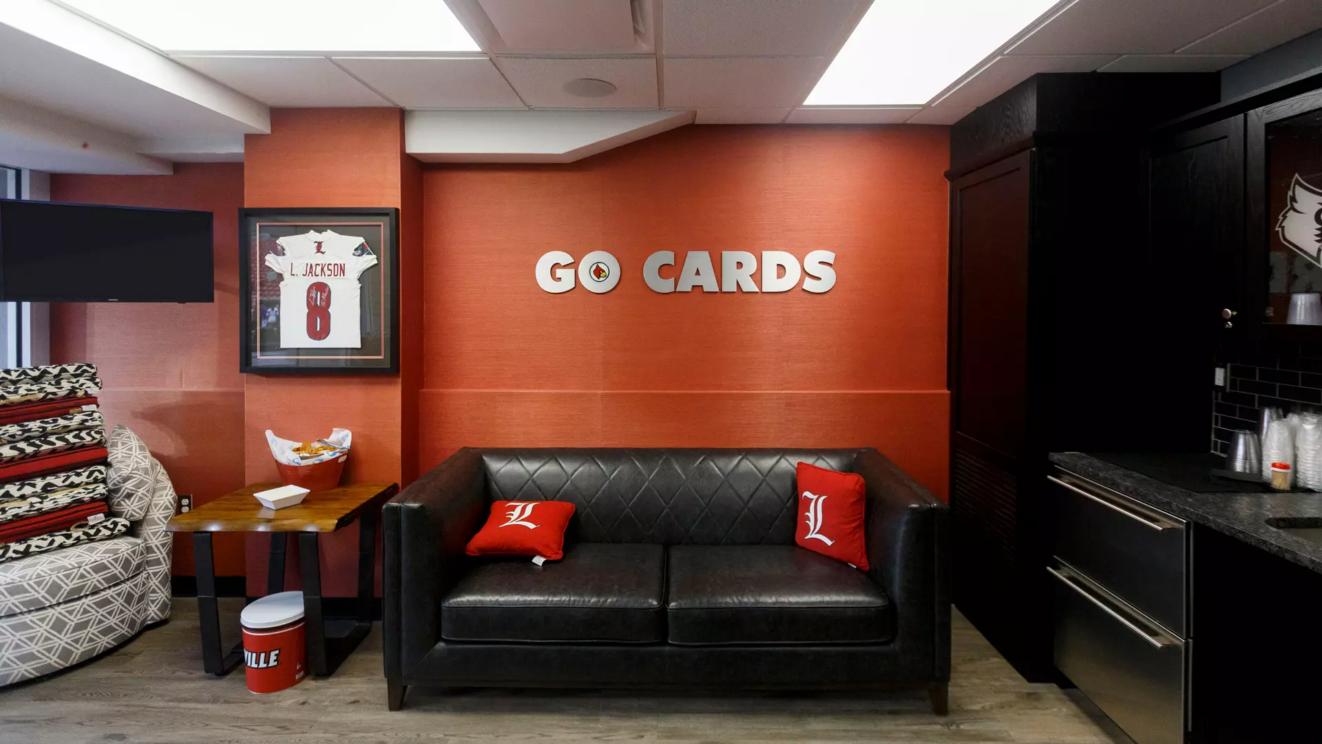 Cardinal Stadium - Inside Field Suite