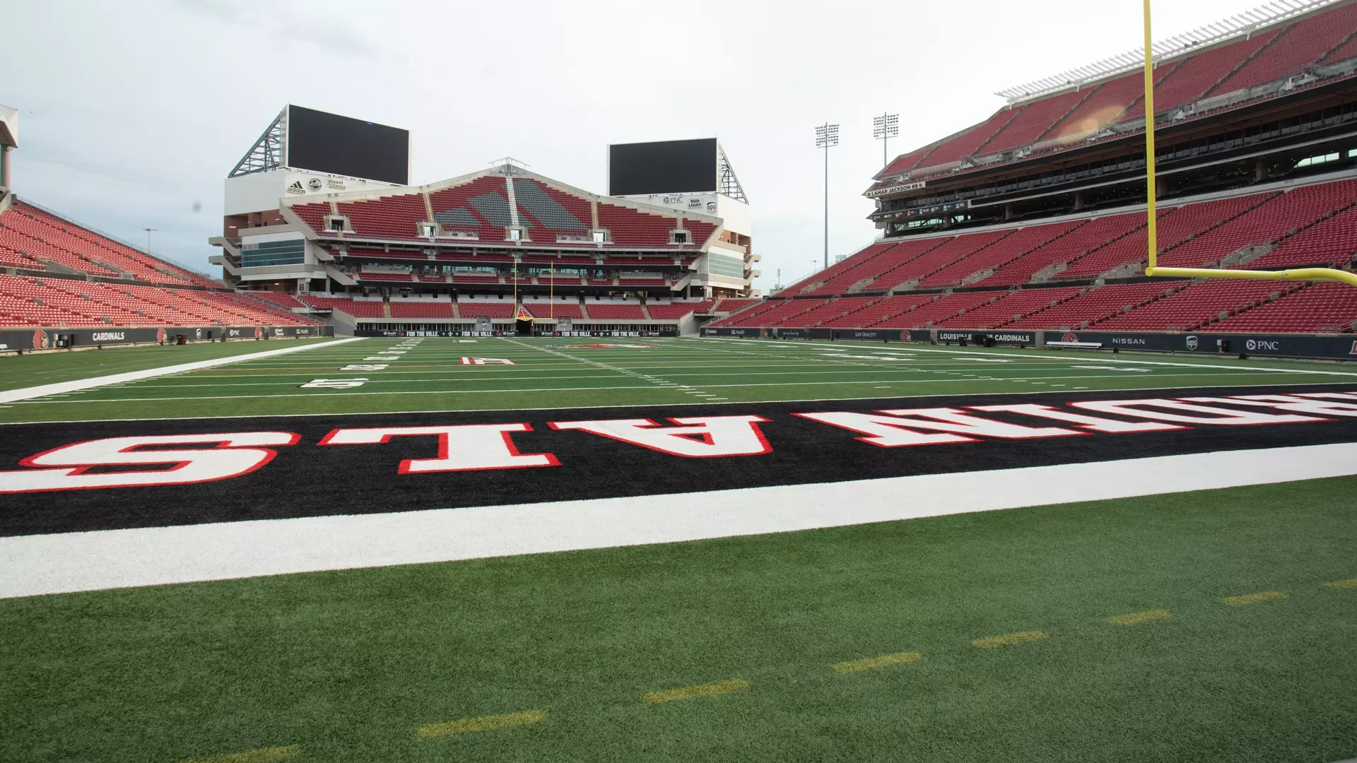 Louisville Football Turf Seats - Field View