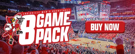 Customize your experience inside the KFC Yum! Center with the Louisville Men's Basketball 8-Game Pack.
