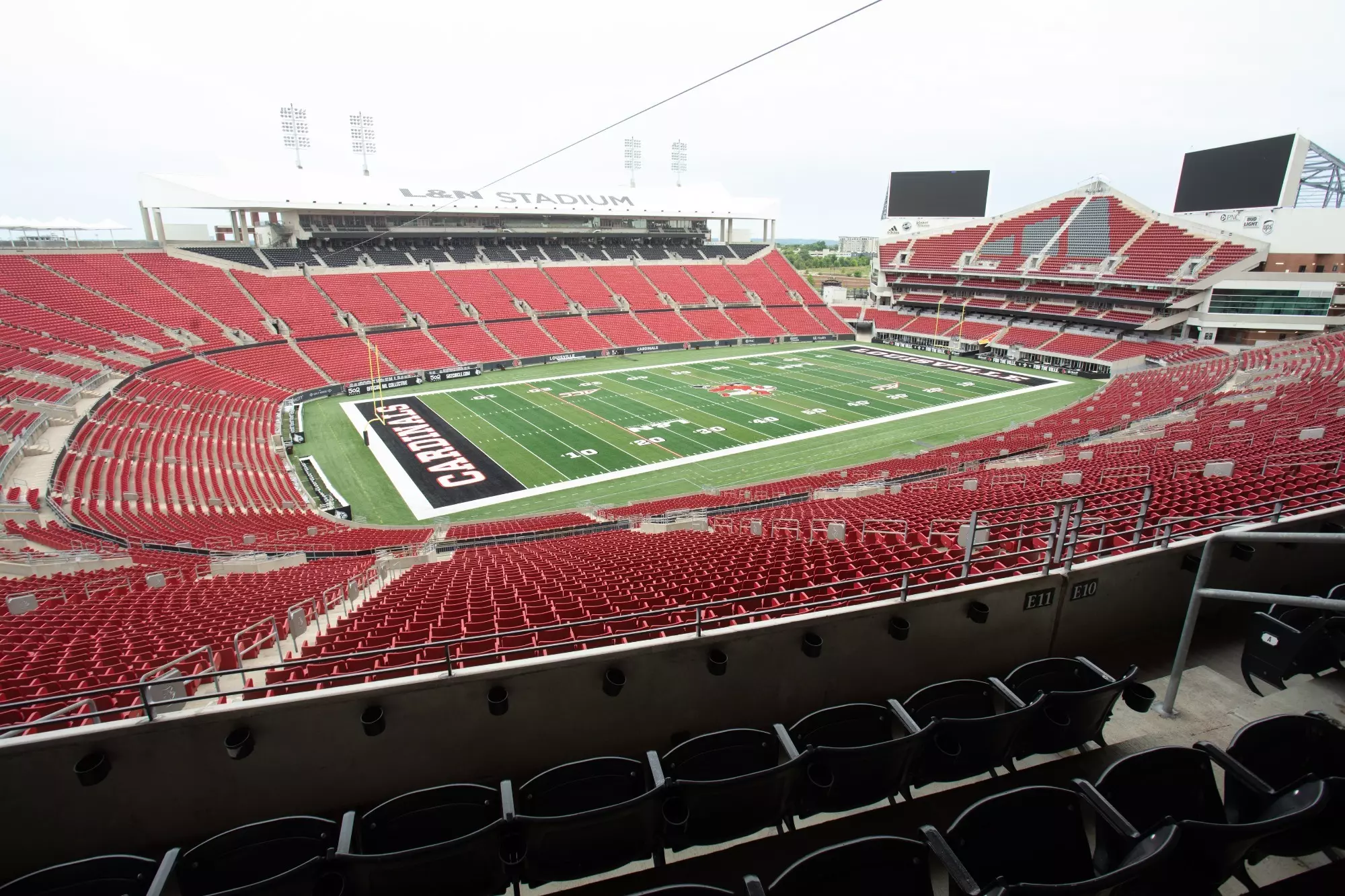 View from the PNC Club at L&N Stadium
