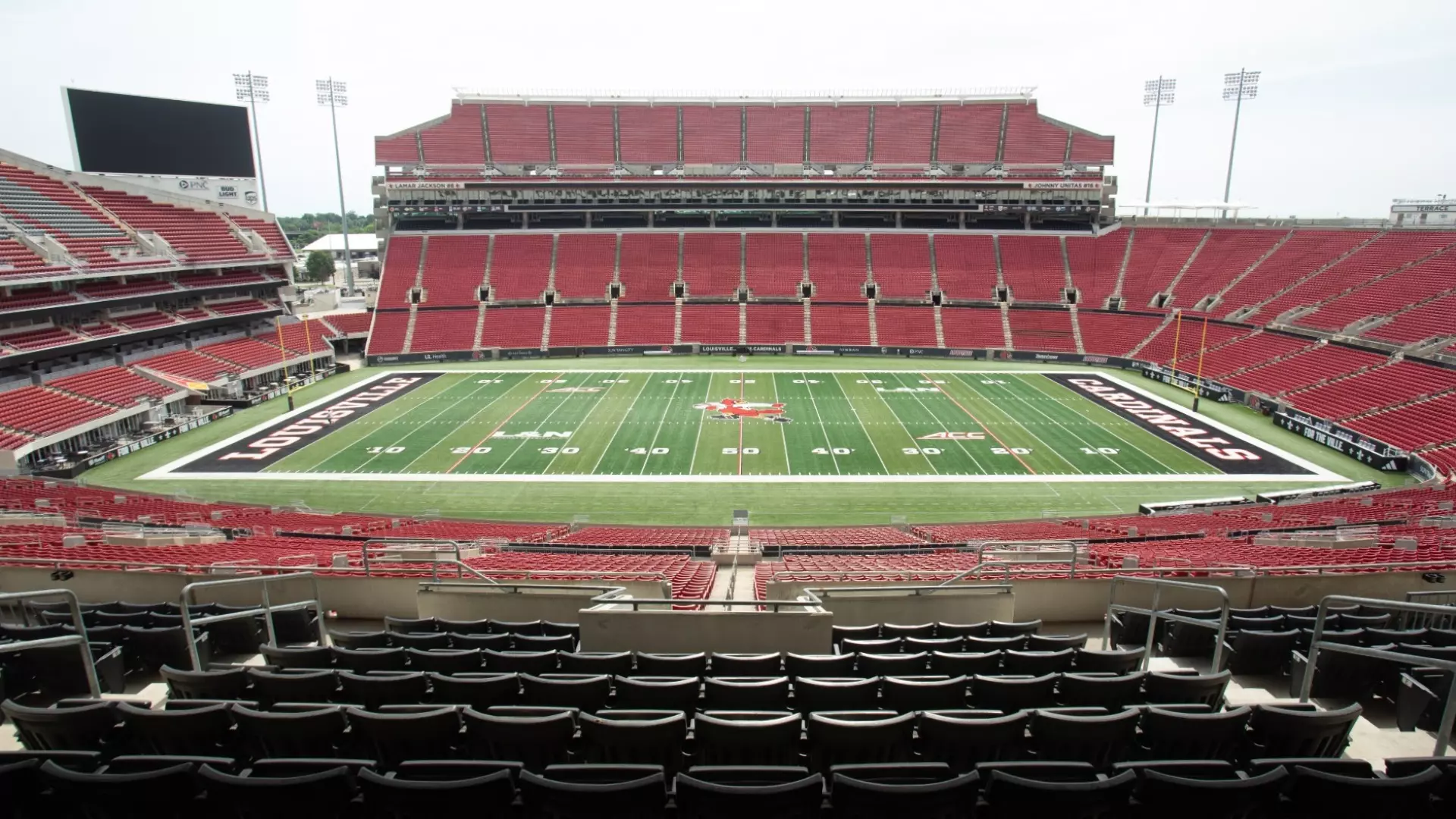 View from seats for the Angel's Envy Club at L&N Stadium.