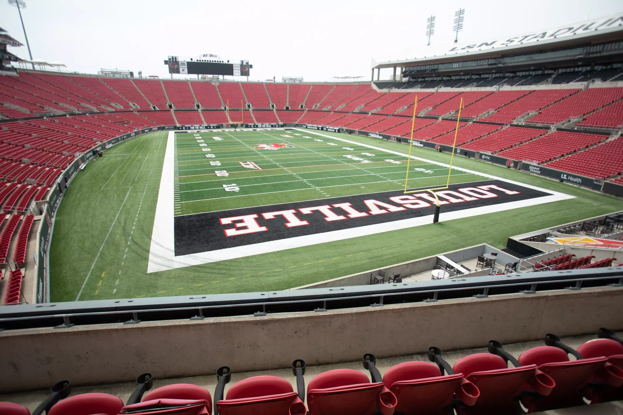 View from the Pepsi Club Seats