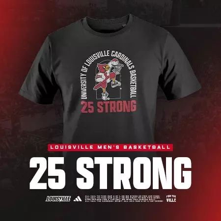 Support Louisville Men's Basketball and score an exclusive t-shirt not available in retail!