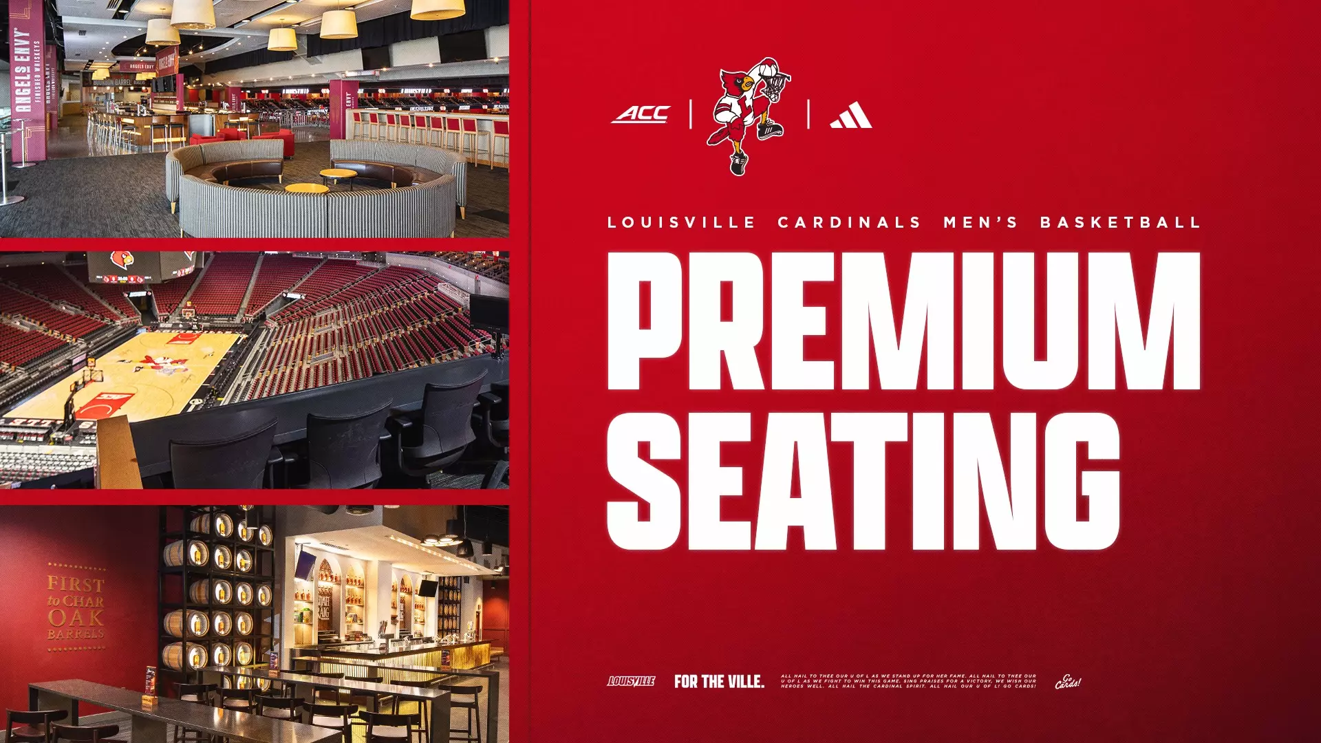 Book single game suites and other premium seating for Louisville Men's Basketball