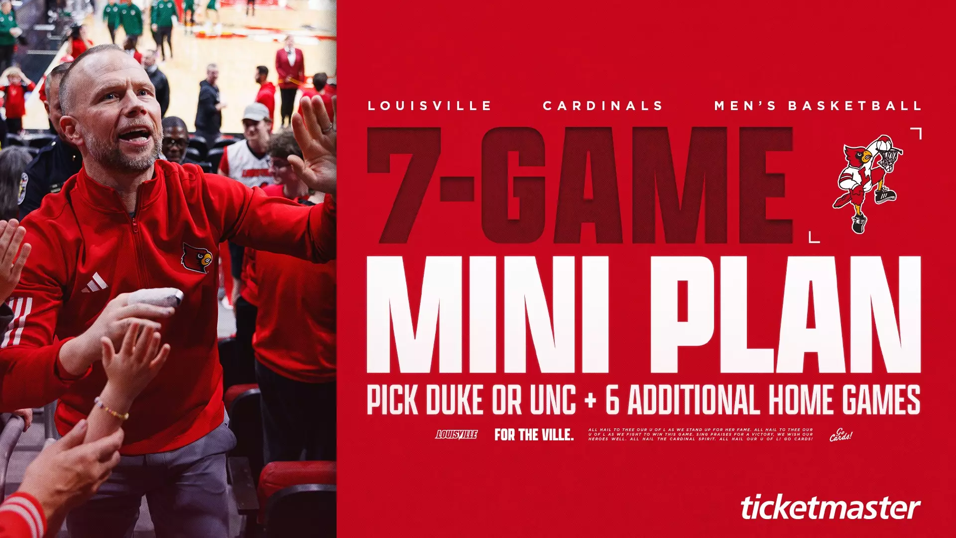 Choose UNC or Duke + 6 additional home games with this year's Men's Basketball Mini Plan!