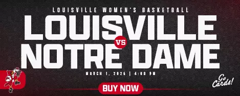 Get tickets to Louisville Women's Basketball vs. Notre Dame for just $7!