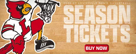 Secure your seats for the 2026-27 Louisville Men's Basketball season!