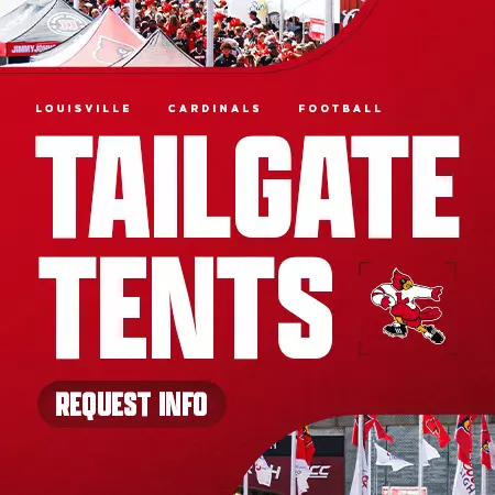 Tailgate Tents offer a premium tailgating experience along CardMarch at L&N Stadium!