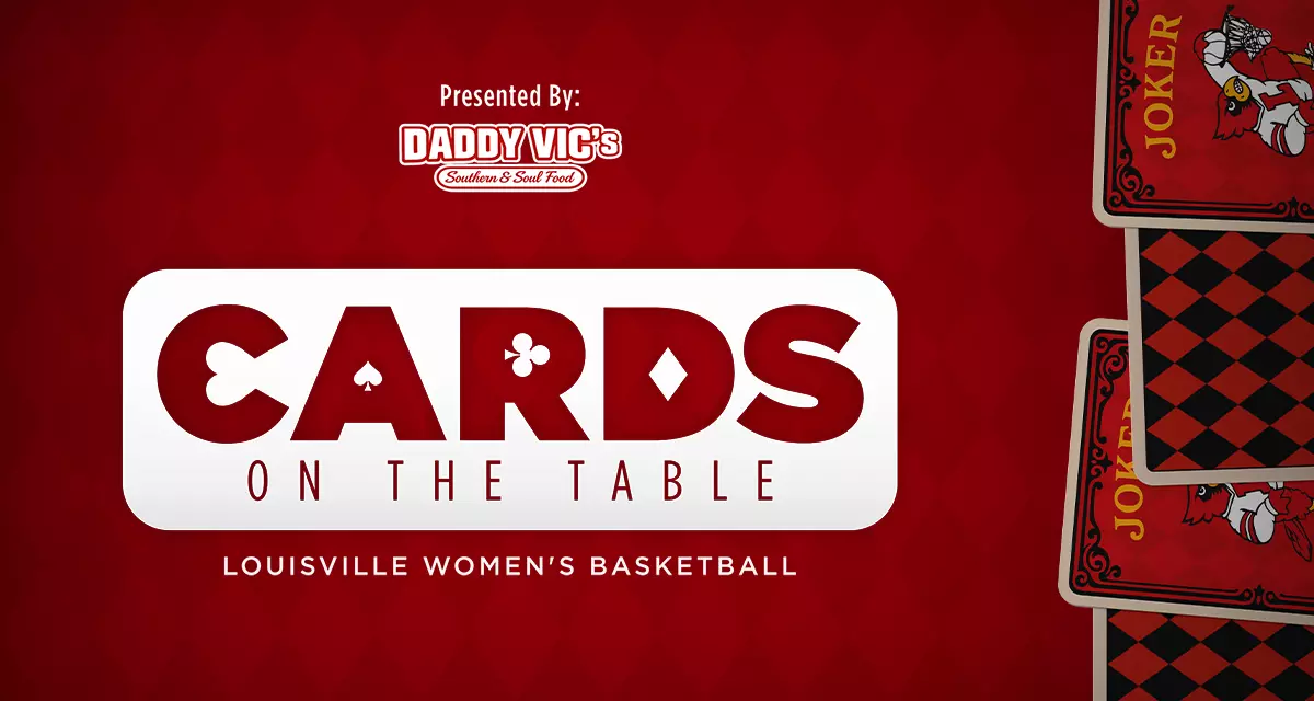 Go beyond gameday with Louisville Women's Basketball with the video podcast Cards on the Table, hosted by Mackenly Randolph