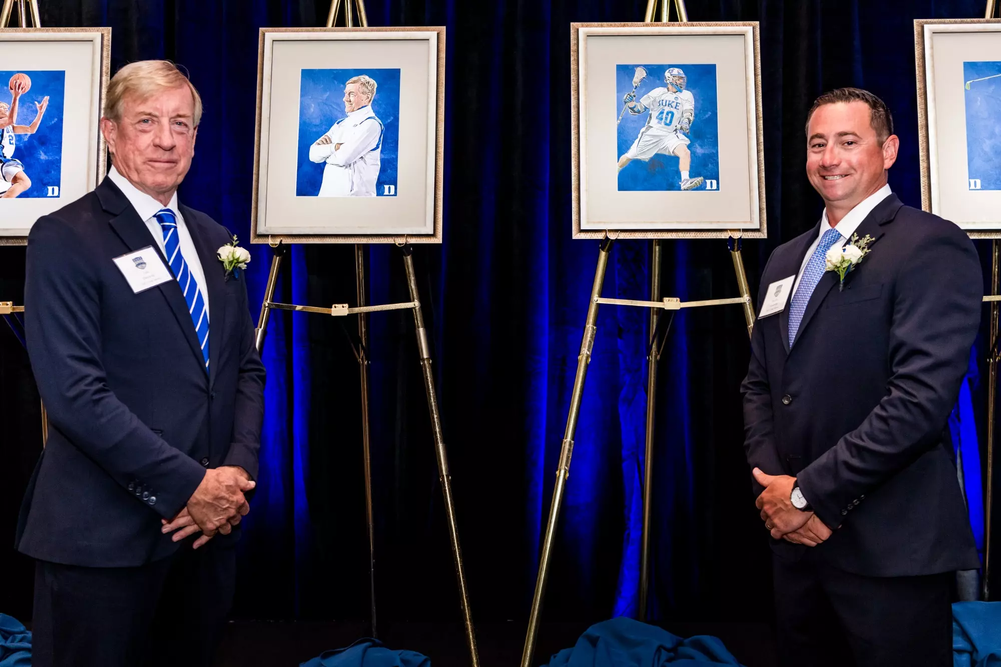 On Friday, Oct. 25, 2024, Duke University inducted nine members into the Athletics Hall of Fame during a ceremony at the Washington Duke Inn.