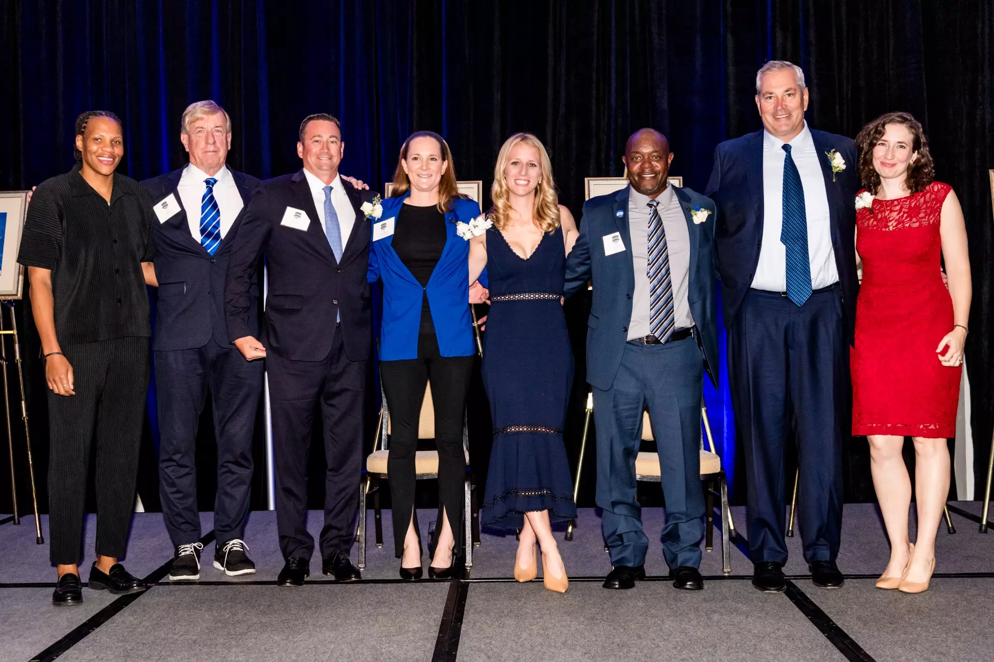 On Friday, Oct. 25, 2024, Duke University inducted nine members into the Athletics Hall of Fame during a ceremony at the Washington Duke Inn.