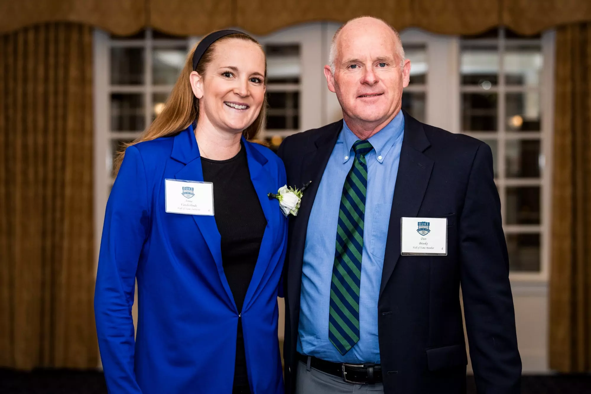 On Friday, Oct. 25, 2024, Duke University inducted nine members into the Athletics Hall of Fame during a ceremony at the Washington Duke Inn.