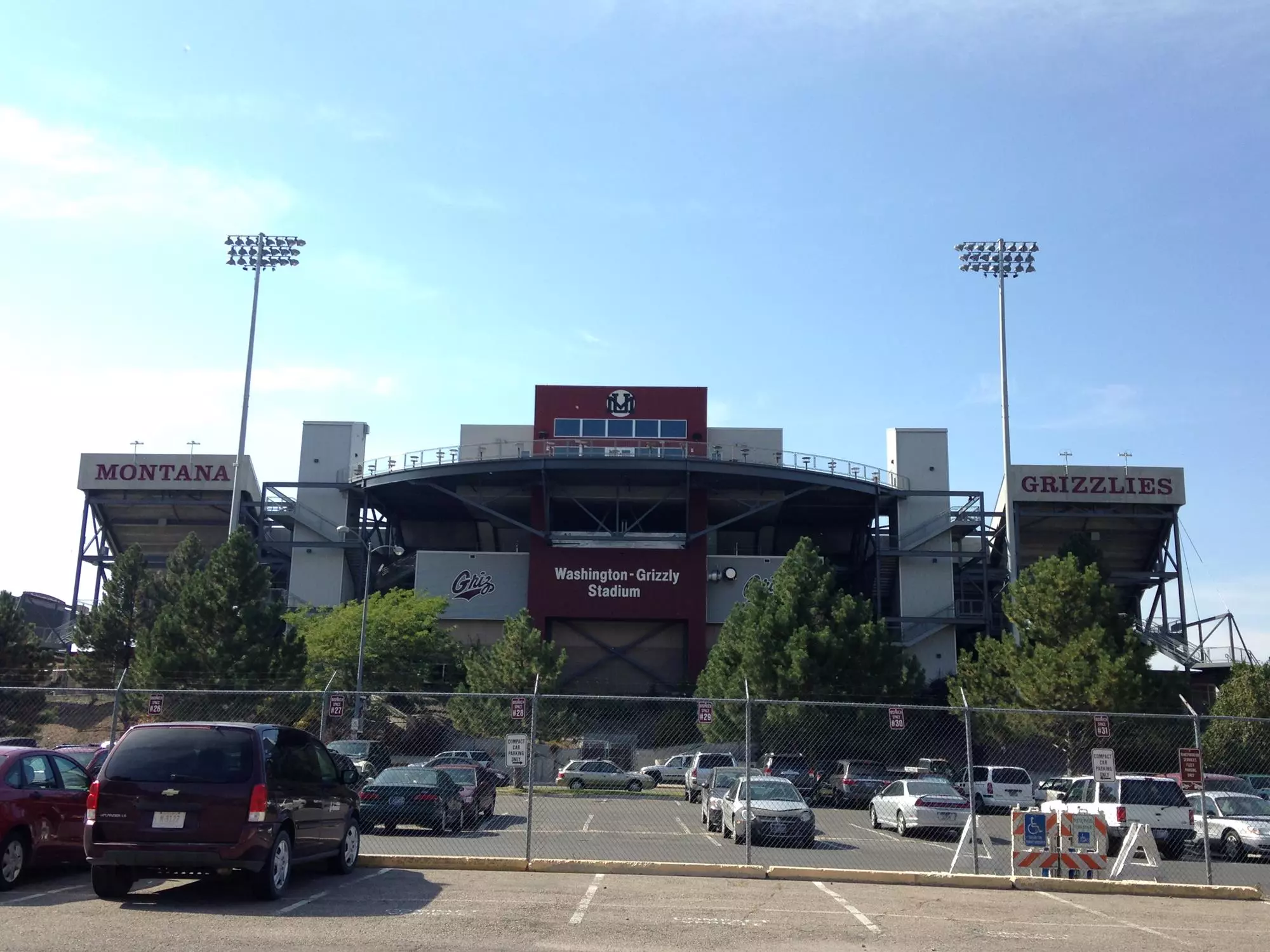 Outside View of Canyon Club at Football Field