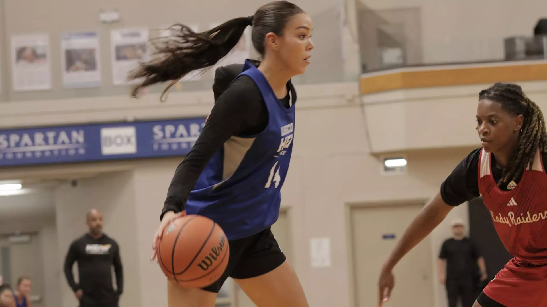 Heat hang tough with Texas Tech in Langley
