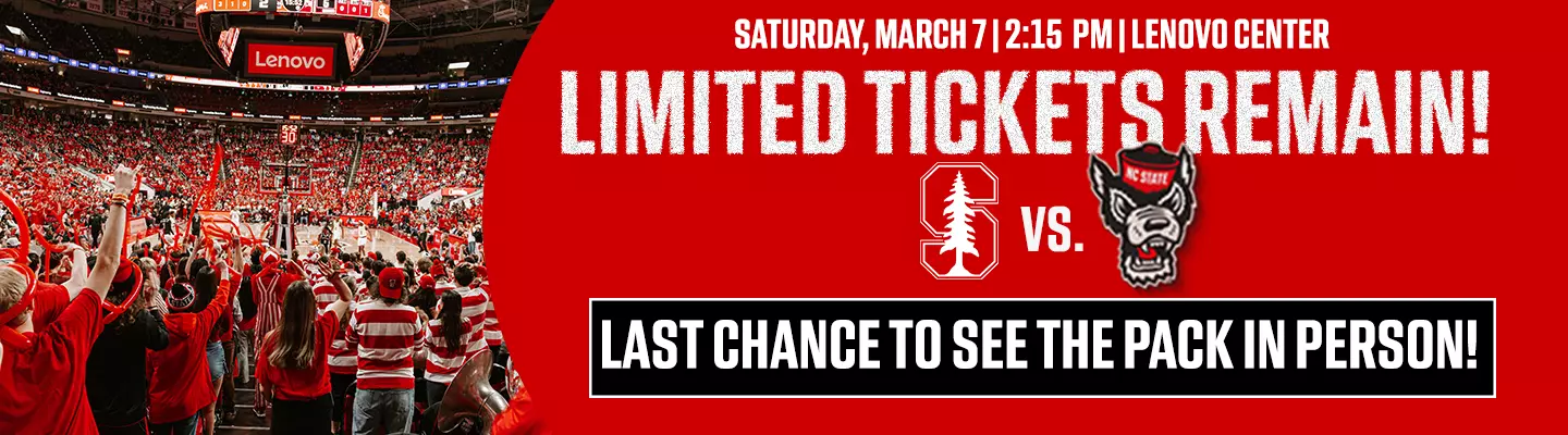 NC State vs. Stanford - Limited Tickets Remain!
