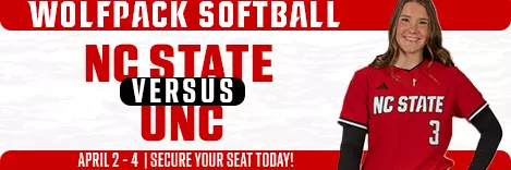 Softball vs UNC Series Ad